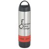 View Image 1 of 6 of Rumble Bottle with Bluetooth Speaker - 14 oz. - Stainless