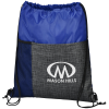 View Image 1 of 3 of Etched Pocket Drawstring Sportpack