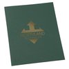 View Image 1 of 3 of Leatherette Paper Two-Pocket Presentation Folder