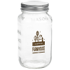 View Image 1 of 2 of Glass Mason Jar with Lid - 25 oz.