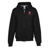View Image 1 of 3 of Russell Athletic Dri-Power Hooded Full-Zip Sweatshirt - Embroidered