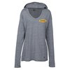 View Image 1 of 3 of New Era Tri-Blend Performance Hooded Tee - Ladies' - Embroidered