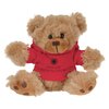 View Image 1 of 3 of Little Paw Bear with Hoodie - Brown - 24 hr