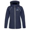 View Image 1 of 4 of Chambly Colorblock Lightweight Hooded Jacket - Ladies' - 24 hr