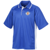 View Image 1 of 1 of Tipped Colorblock Wicking Polo - Men's - Full Color
