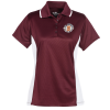 View Image 1 of 1 of Tipped Colorblock Wicking Polo - Ladies' - Full Color