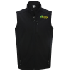 View Image 1 of 3 of Stretch Soft Shell Vest - Men's - 24 hr