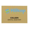 View Image 1 of 1 of Charleston Name Badge - 2" x 3" - Jeweler's Pinback