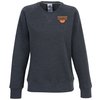 View Image 1 of 3 of Russell Athletic Lightweight Crew Sweatshirt - Ladies' - Embroidered