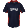 View Image 1 of 3 of New Era 2-Button Jersey - Youth - Screen