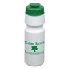 View Image 1 of 2 of Cruiser Sport Bottle with Flip Lid - 24 oz. - White