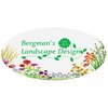 View Image 1 of 1 of Full Color Static Decal - Oval - 2" x 4"