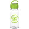View Image 1 of 2 of Clear Impact Cadet Bottle with Crest Lid - 18 oz.