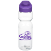 View Image 1 of 3 of Clear Impact Olympian Bottle with Flip Carry Lid - 28 oz.