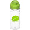 View Image 1 of 3 of Clear Impact Line Up Bottle with Flip Carry Lid - 20 oz.