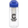 View Image 1 of 4 of Clear Impact Infuser Line Up Bottle with Flip Carry Lid - 20 oz.
