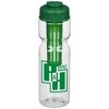 View Image 1 of 4 of Clear Impact Infuser Olympian Bottle with Flip Lid - 28 oz.