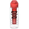 View Image 1 of 4 of Clear Impact Infuser In The Groove Bottle with Flip Carry Lid - 24 oz.
