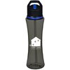 View Image 1 of 3 of Curve Bottle with Two-Tone Flip Straw Lid - 17 oz. - Ring