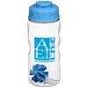 View Image 1 of 4 of Clear Impact Mini Mountain Bottle with Flip Lid - 22 oz. - Shaker