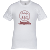 View Image 1 of 2 of American Apparel Fine Jersey T-Shirt - Men's - White - Screen
