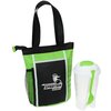 View Image 1 of 6 of Salad Wave Zippered Lunch Tote Set