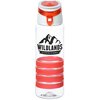 View Image 1 of 3 of Sporty Ring Bottle with Trendy Lid - 28 oz.