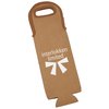 View Image 1 of 4 of Single Wine Tote - Suedeish