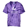 View Image 1 of 3 of Tie-Dye T-Shirt - Tonal Spider - Youth - Screen