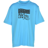 View Image 1 of 3 of Cool & Dry Sport Performance Interlock Tee - Youth - Screen