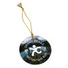 View Image 1 of 1 of Ceramic Ornament - Round - Full Color