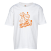 View Image 1 of 3 of Fruit of the Loom HD T-Shirt - Youth - White - Screen