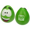 View Image 1 of 3 of Happy Face Squishy Stress Reliever - 24 hr