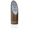 View Image 1 of 2 of World Class Wood Award - Cylinder