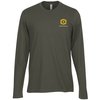 View Image 1 of 2 of Next Level 4.3 oz. Long Sleeve T-Shirt - Men's - Embroidered