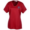 View Image 1 of 3 of BLU-X-DRI Stain Release Performance T-Shirt - Ladies' - Embroidered