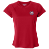 View Image 1 of 2 of Champion Double Dry Performance T-Shirt - Ladies' - Embroidered
