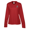 View Image 1 of 3 of Cool & Dry Basic Performance Long Sleeve Tee - Ladies' - Embroidered