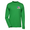 View Image 1 of 1 of Dri-Balance Blend Long Sleeve T-Shirt - Men's - Embroidered