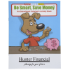 View Image 1 of 3 of Be Smart, Save Money Coloring Book - 24 hr