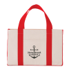 View Image 1 of 3 of Small 18 oz. Cotton Utility Tote - 11" x 16 1/2"