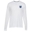 View Image 1 of 2 of Principle Performance Blend Long Sleeve T-Shirt - White - Embroidered