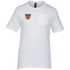 View Image 1 of 2 of Ultimate Pocket T-Shirt - Men's - White - Embroidered