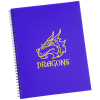 View Image 1 of 3 of Large Narrow Ruled Spiral Notebook