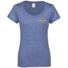 View Image 1 of 3 of Gildan Performance Core T-Shirt - Ladies' - Heathers - Embroidered