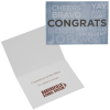 View Image 1 of 4 of Awesome Congratulations Greeting Card