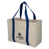 View Image 1 of 4 of Large 20 oz. Cotton Utility Tote - 15" x 20" - 24 hr