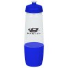 View Image 1 of 4 of PolySure Sip and Pour Water Bottle - 28 oz. - Clear - 24 hr