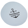 View Image 1 of 1 of Surfside 360 Round Beach Towel - White