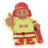 View Image 1 of 2 of Mini Hot/Cold Pack - Firefighter